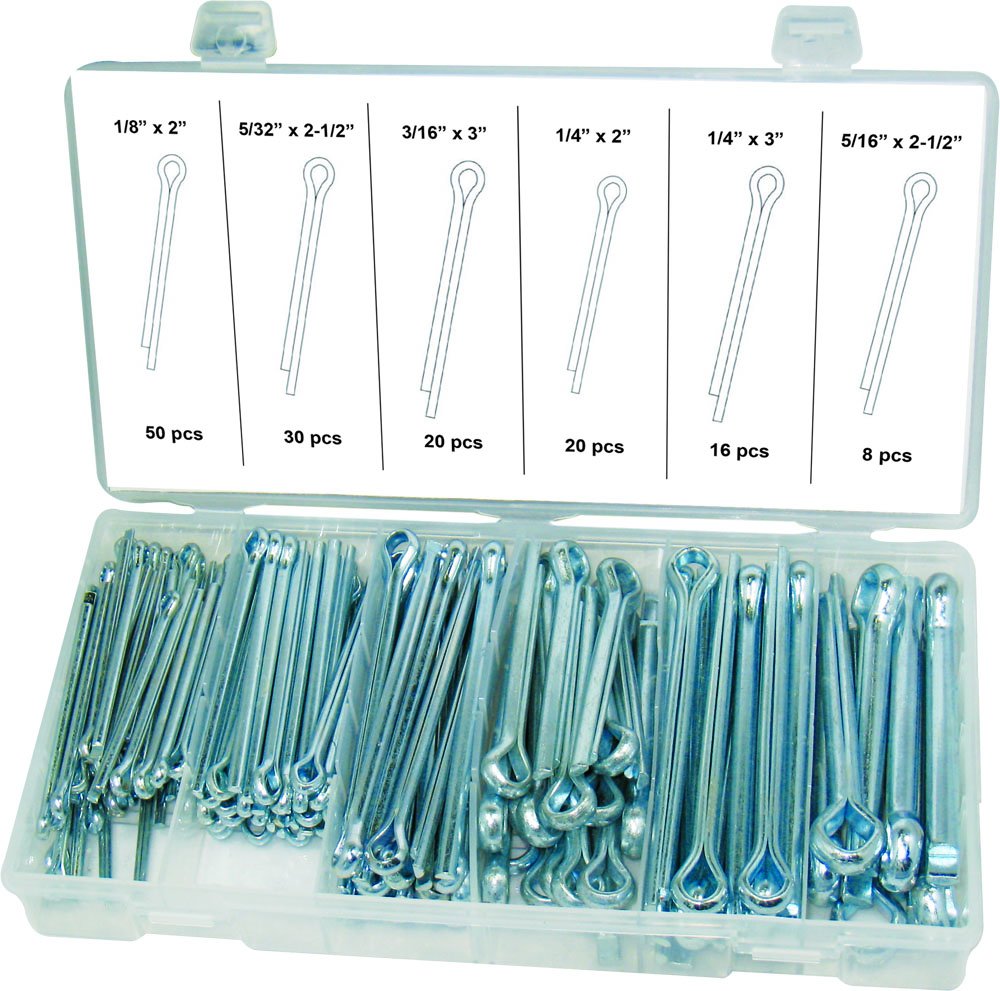 Amazon.com: Swordfish 31100 - 144pc Cotter Pin Assortment
